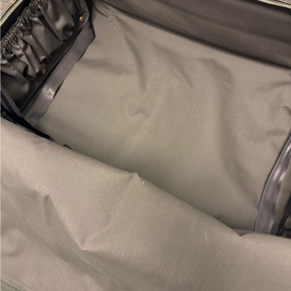 Louis Vuitton Paris Vintage Monogram Coated Leather Trim Soft Side Suitcase - Picture 8 of 14